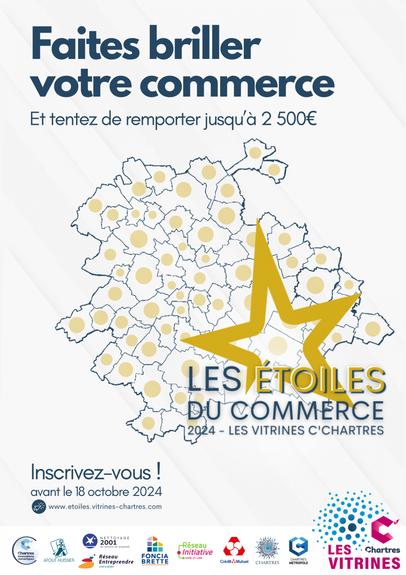 Image actualité Les étoiles du Commerce By Les Vitrines C'Chartres