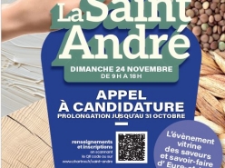 Image actualité Exposer à la Saint-André 2024 - Prolongation des inscriptions jusqu'au 31 octobre